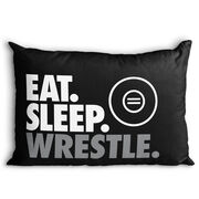 Wrestling Pillowcase - Eat Sleep Wrestle