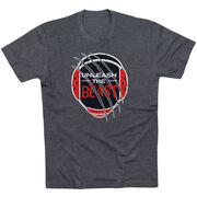 Wrestling T-Shirt Short Sleeve - Unleash The Beast [Charcoal/Youth Medium] - SS