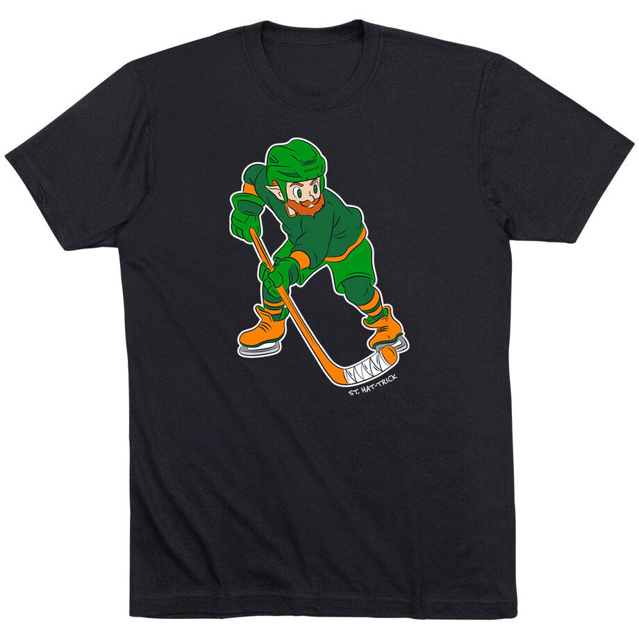 Hockey Short Sleeve T-Shirt - St. Hat-Trick