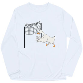 Volleyball Long Sleeve Performance Tee - Goosebumps