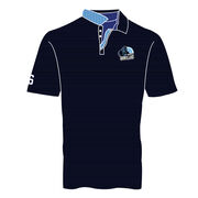 Custom Team Short Sleeve Polo Shirt - Football Stripes