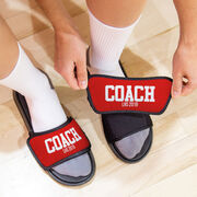 Personalized Repwell&reg; Slide Sandals - Coach