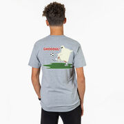 Soccer Short Sleeve T-Shirt - Soccer Ghoul (Back Design)