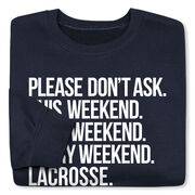 Lacrosse Crewneck Sweatshirt - All Weekend Lacrosse