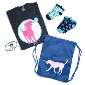 Girls Lacrosse Swag Bagz - Lula The Lax Dog
