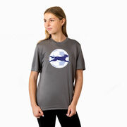Soccer Short Sleeve Performance Tee - Kicks The Soccer Dog