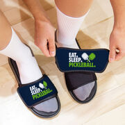 Pickleball Repwell&reg; Sandal Straps - Eat. Sleep. Pickleball