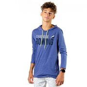 Men's Crew Lightweight Hoodie - I'd Rather Be Rowing