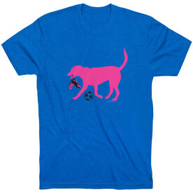 Soccer Tshirt Short Sleeve Sasha the Soccer Dog