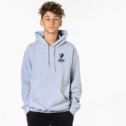 Guys Lacrosse Hooded Sweatshirt - All Day Every Day (Back Design)