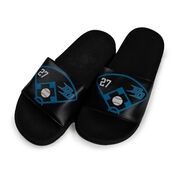 Custom Team Airslide Slide Sandals - Baseball