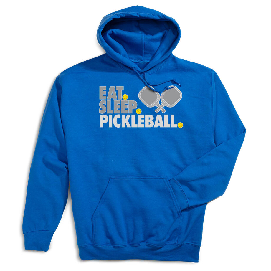 Pickleball Hooded Sweatshirt - Eat. Sleep. Pickleball