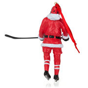 Hockey Ornament - Santa Hockey Player