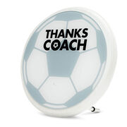 Soccer Wall Plaque - Thanks Coach