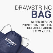 Hockey Drawstring Backpack - Hockey Dad Life