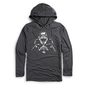 Men's Football Lightweight Hoodie - Santa Football