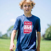 Short Sleeve Performance Tee - Don’t Feed The Goalie