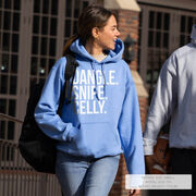 Hockey Hooded Sweatshirt - Dangle Snipe Celly Words