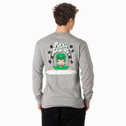 Hockey Tshirt Long Sleeve - Pucky Charms (Back Design)