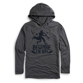 Baseball Lightweight Hoodie - Beware The  Bat