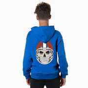 Football Hooded Sweatshirt - Game Face (Back Design)