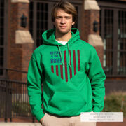 Baseball Hooded Sweatshirt - No Place Like Home