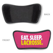 Girls Lacrosse Repwell&reg; Slide Sandals - Eat. Sleep. Lacrosse.
