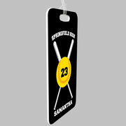 Softball Bag/Luggage Tag - Personalized Team Crossed Bats