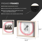 Baseball Premier Frame - Stitches Pattern