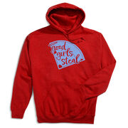 Softball Hooded Sweatshirt - Good Girls Steal