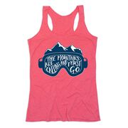 Skiing & Snowboarding Women's Everyday Tank Top - The Mountains Are Calling