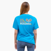 Pickleball Short Sleeve T-Shirt - Eat. Sleep. Pickleball (Back Design)