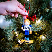Softball Ornament - Softball Player Nutcracker