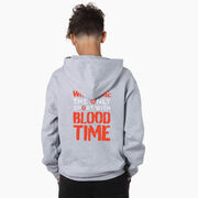 Wrestling Hooded Sweatshirt - Blood Time (Back Design)