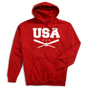 Baseball Hooded Sweatshirt - USA
