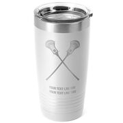 Guys Lacrosse 20 oz. Double Insulated Tumbler - Crossed Sticks Icon