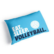 Volleyball Pillowcase - Eat. Sleep. Volleyball.