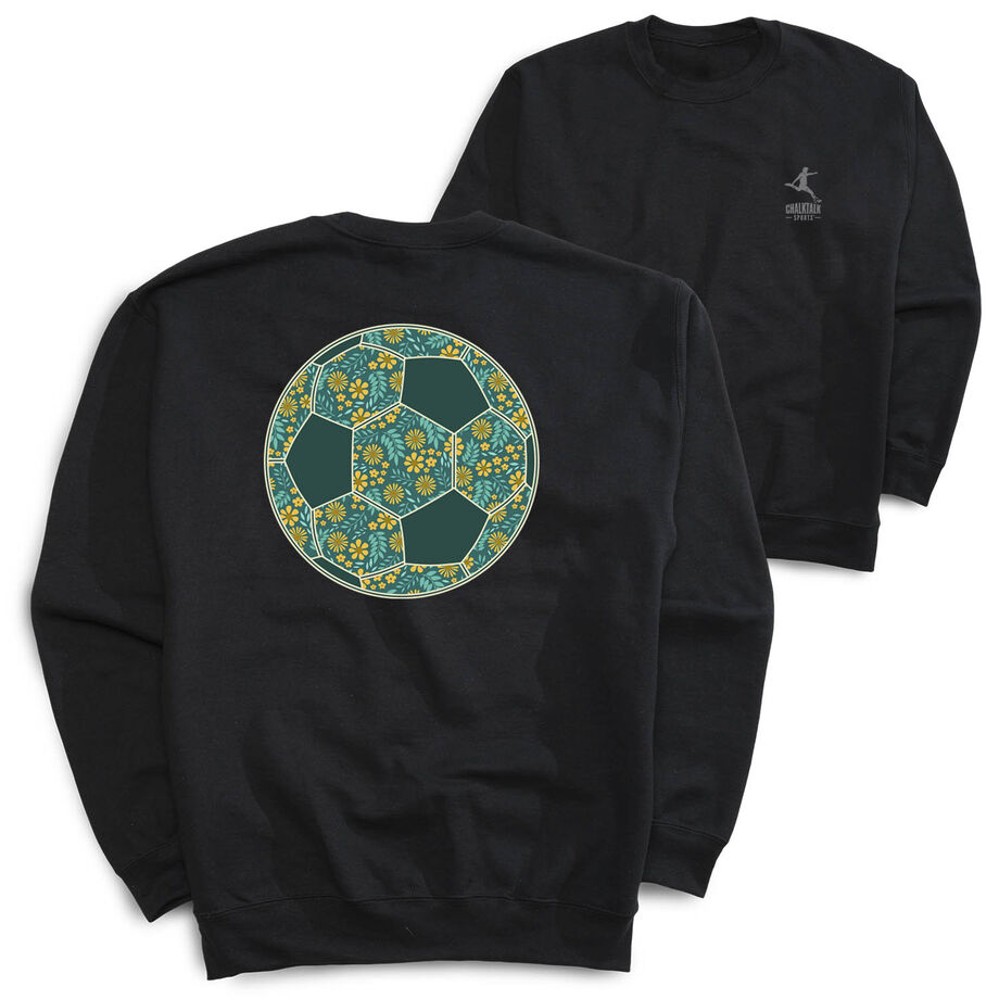 Soccer Crewneck Sweatshirt - Summer Kicks (Back Design)
