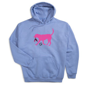 Soccer Hooded Sweatshirt - Sasha the Soccer Dog