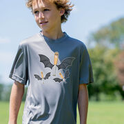 Baseball Short Sleeve Performance Tee - It's Bats