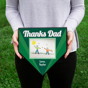 Softball Home Plate Plaque Your Artwork With Color Background