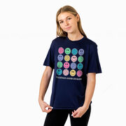 Volleyball Short Sleeve Performance Tee - Volleyball Makes Me Happy