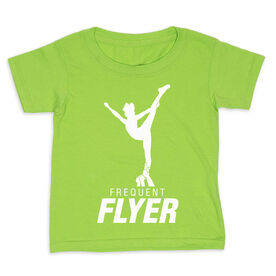 Cheerleading Toddler Short Sleeve Shirt - Frequent Flyer