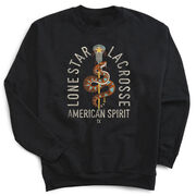 Guys Lacrosse Crewneck Sweatshirt - Lone Star Lacrosse