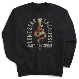 Guys Lacrosse Crewneck Sweatshirt - Lone Star Lacrosse