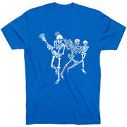 Guys Lacrosse T-Shirt Short Sleeve - Skeleton Offense