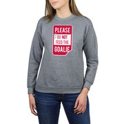 Hockey Crewneck Sweatshirt -  Ain't Afraid of No Post