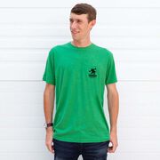 Hockey Short Sleeve T-Shirt - Eat. Sleep. Hockey (Back Design)