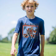 Hockey Short Sleeve Performance Tee - Goal Buster