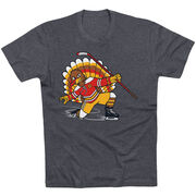 Hockey Short Sleeve T-Shirt - Cage Free Turkey Celly